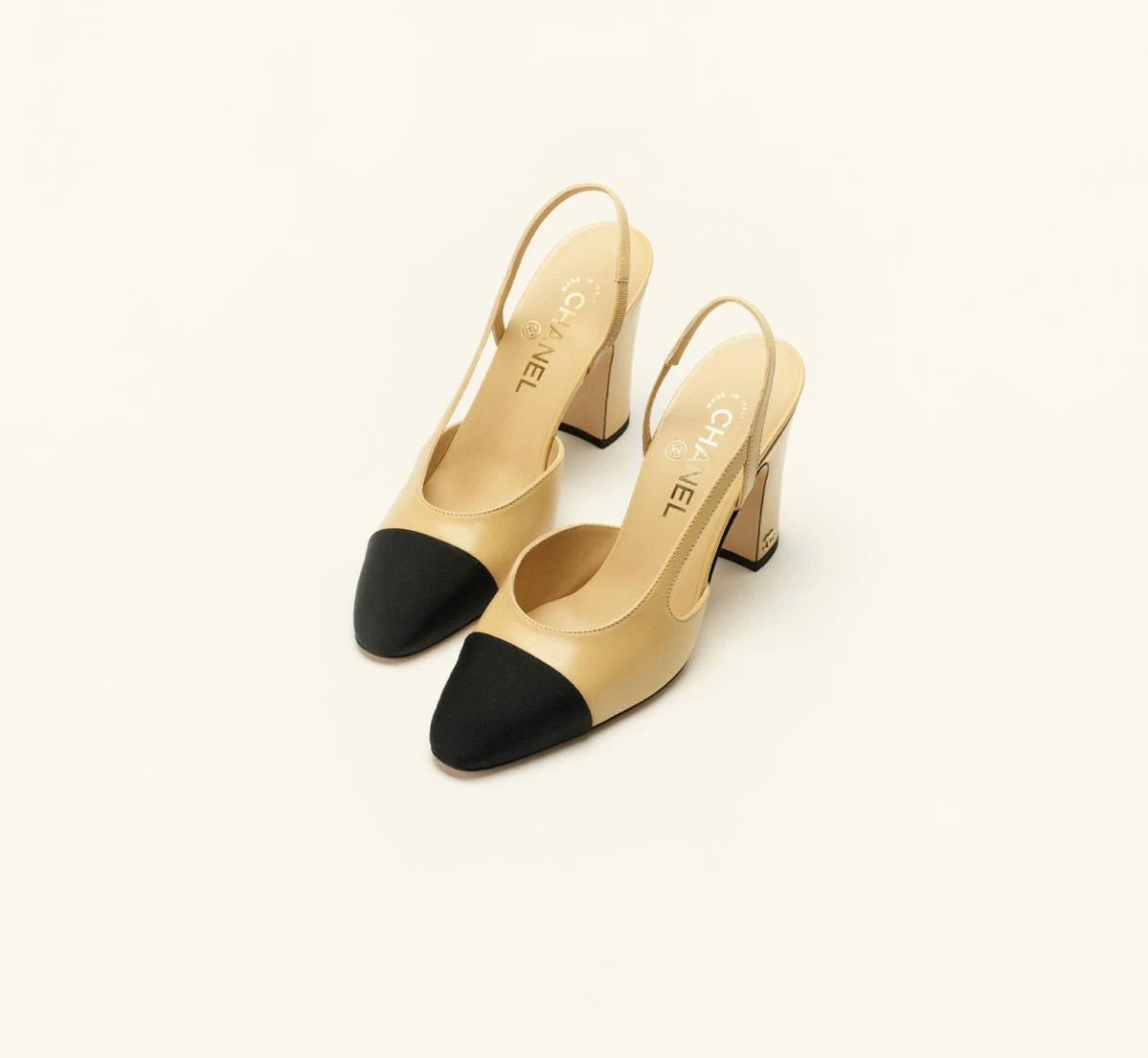"CC" Slingpump (Leder)